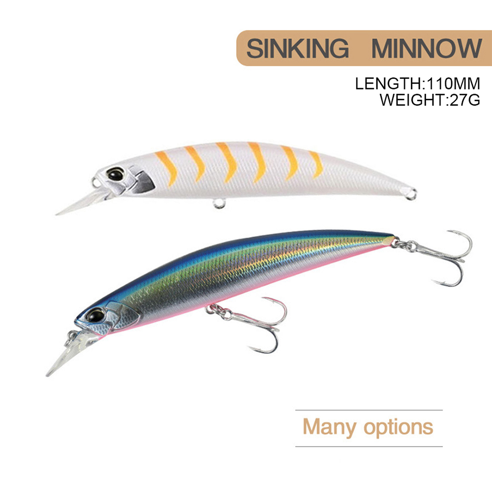 Fishing Lure Jerkbait - Artificial Hard Minnow Fishing Lure, Swimbait,