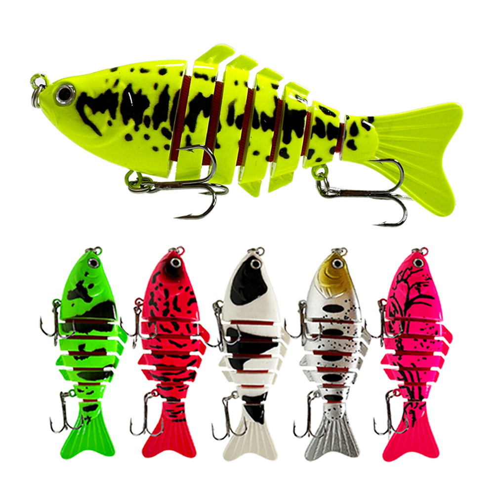 Fishing Lure Jerkbait - Isca Dura Multi-segmentada de 10cm e