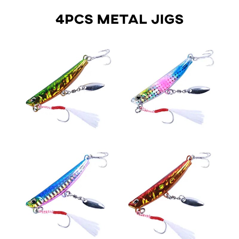 Fishing Lure Buzzbait - Metal gabarito colher iscas de pesca