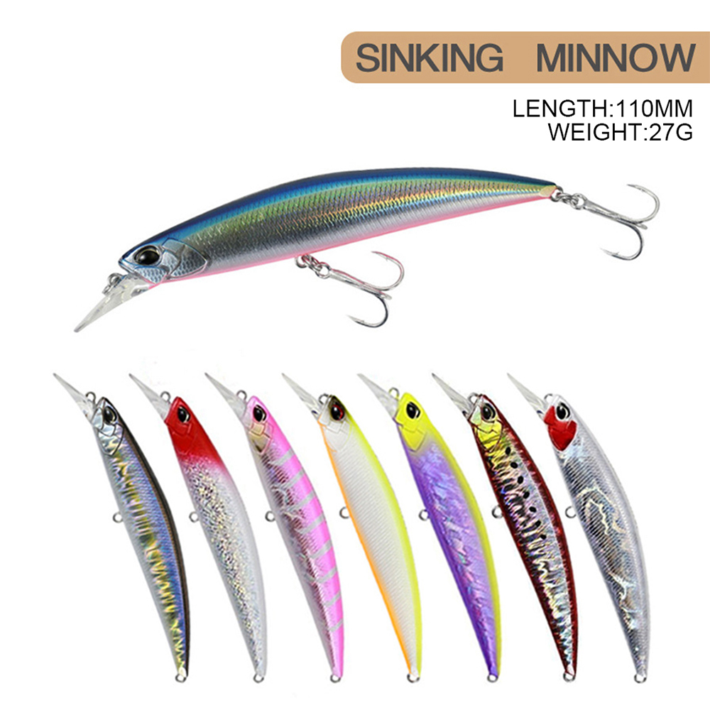 Artificial Hard Minnow Fishing - Fishing Lure Jerkbait avaliação e preço